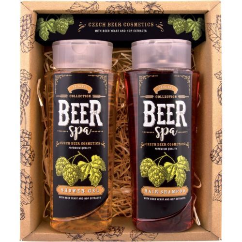 Bohemia Gifts & Cosmetics Beer Spa Gift Set (for Shower) for Men