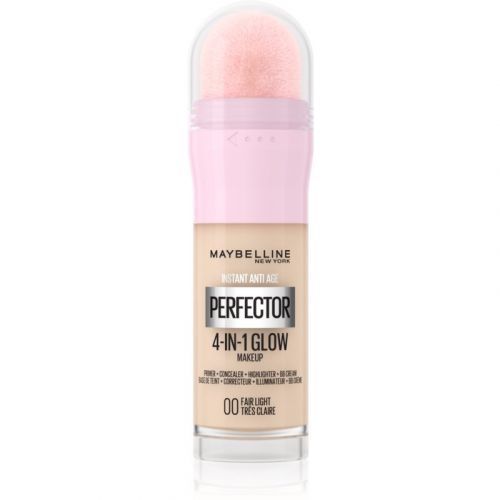 Maybelline Instant Age Rewind Perfector 4-in-1 Glow Brightening Foundation for Natural Look Shade 00 Fair 20 ml