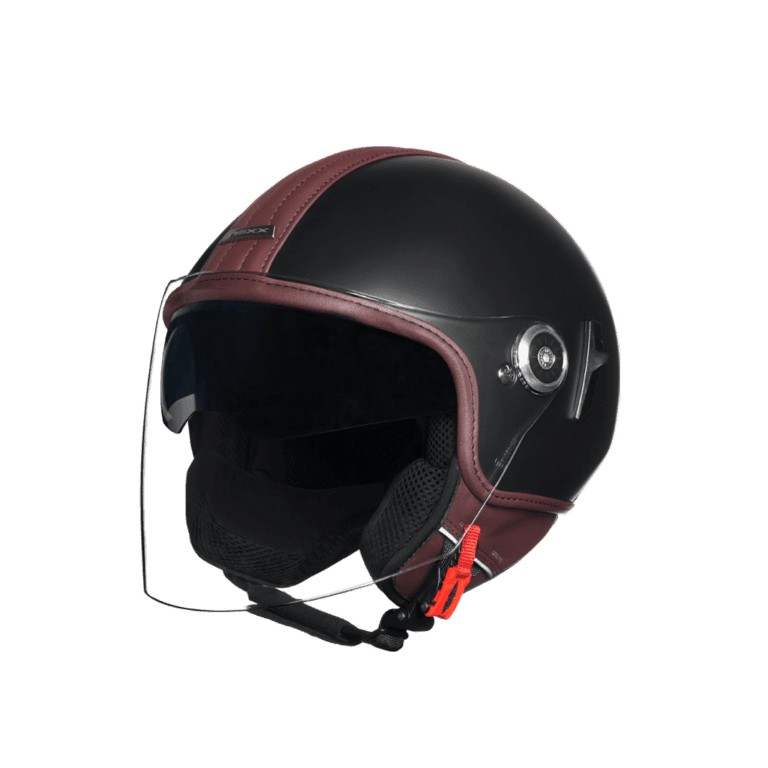 Nexx Sx.60 Brux Black Bordeaux Matt Jet Helmet XS