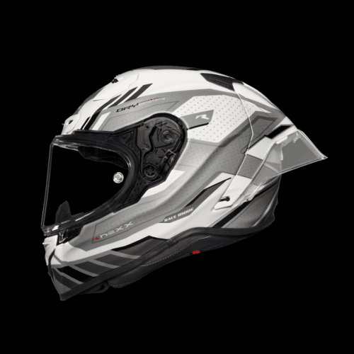 Nexx X.R3R Precision White Grey Matt Full Face Helmet XS