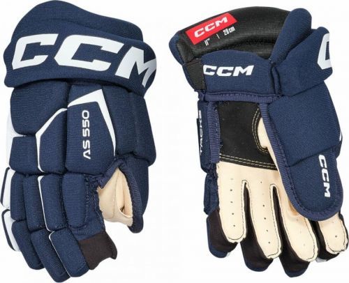CCM Hockey Gloves Tacks AS 580 JR 10 Navy/White