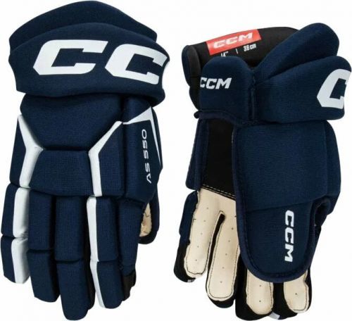 CCM Hockey Gloves Tacks AS 580 SR 15 Navy/White