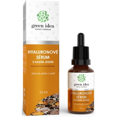 Green Idea Topvet premium Hyaluronic serum with snake venom Facial Serum for Mature Skin 25 ml