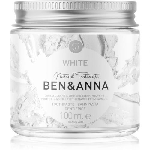 BEN&ANNA Natural Toothpaste White Whitening Toothpaste 100 ml