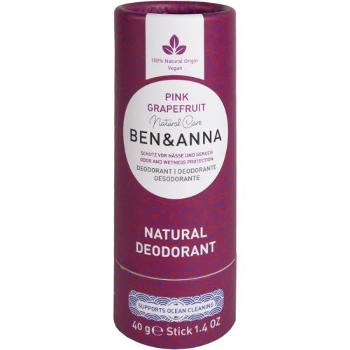BEN&ANNA Natural Deodorant Deodorant Stick Pink Grapefruit 40 g