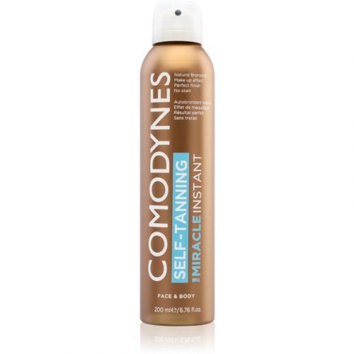Comodynes Self-Tanning The Miracle Instant Self-Tanning Spray with Moisturizing Effect 200 ml