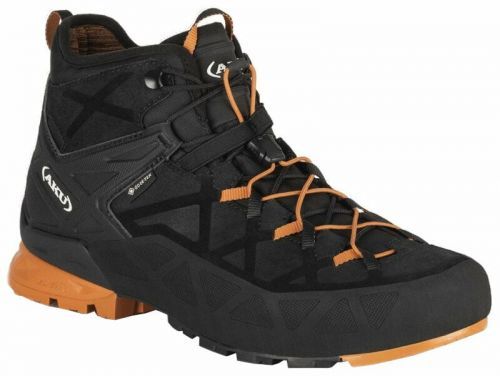 AKU Mens Outdoor Shoes Rock DFS Mid GTX Black/Orange 42,5