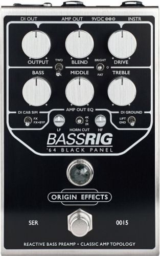 Origin Effects BASSRIG 64 Black Panel