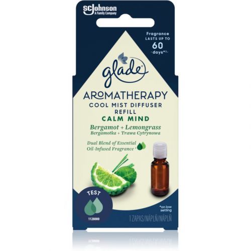 GLADE Aromatherapy Calm Mind refill for aroma diffusers Bergamot + Lemongrass 17,4 ml