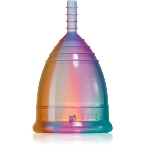 Yuuki Rainbow Jolly Soft 1 Economic Menstrual Cup Size large (⌀ 46 mm, 24 ml) 1 pc