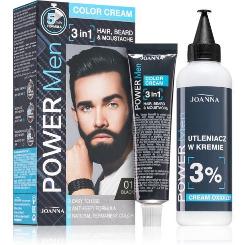 Joanna Power Men Hair Color for Men Shade Black