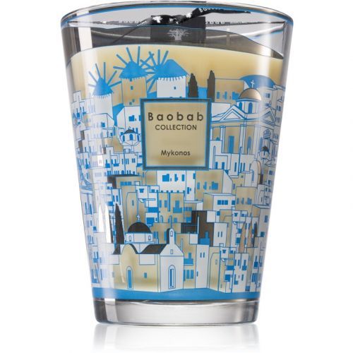 Baobab Cities Mykonos scented candle 24 cm