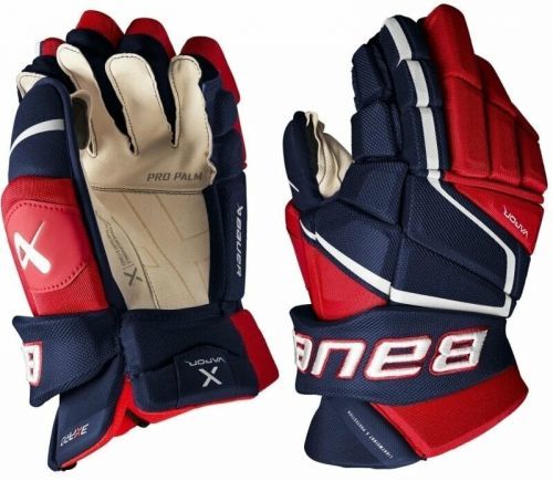 Bauer Hockey Gloves S22 Vapor 3X Pro Glove SR SR 15 Navy/Red/White