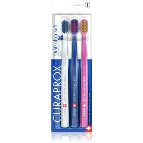Curaprox 5460 Ultra Soft Toothbrushes, 3 pcs Ultra Soft