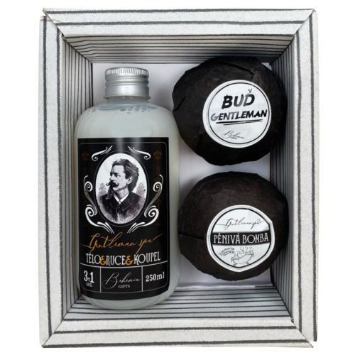 Bohemia Gifts & Cosmetics Gentlemen Spa Gift Set (for bath) for Men