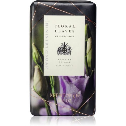 The Somerset Toiletry Co. Ministry of Soap Dark Floral Soap Bar Soap Floral Leaves 200 g