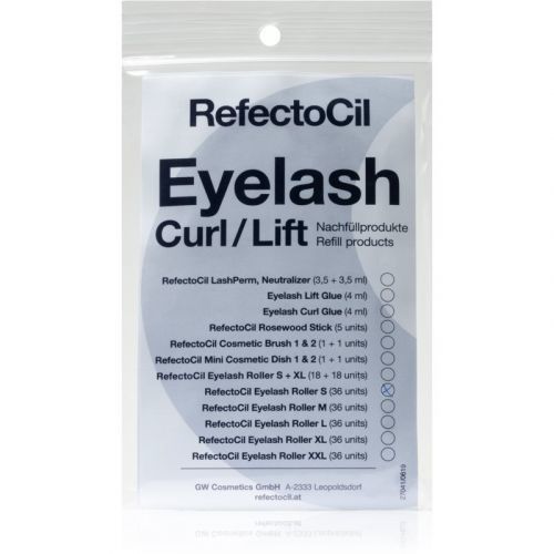 RefectoCil Eyelash Curl Perm Rollers for Eyelashes Size S 36 pc