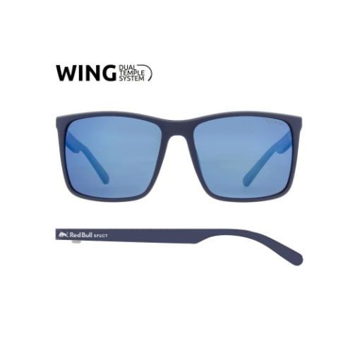 Spect Red Bull Bow Sunglasses Blue Smoke Blue Mirror Pol (Bow-003P)