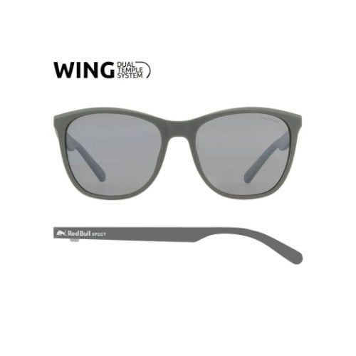 Spect Red Bull Fly Sunglasses Grey Smoke Blue Mirror Pol (Fly-003P)