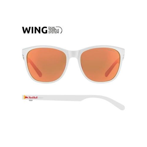 Spect Red Bull Fly Sunglasses Metalic Silver Brown Red Mirror Pol (Fly-004P)