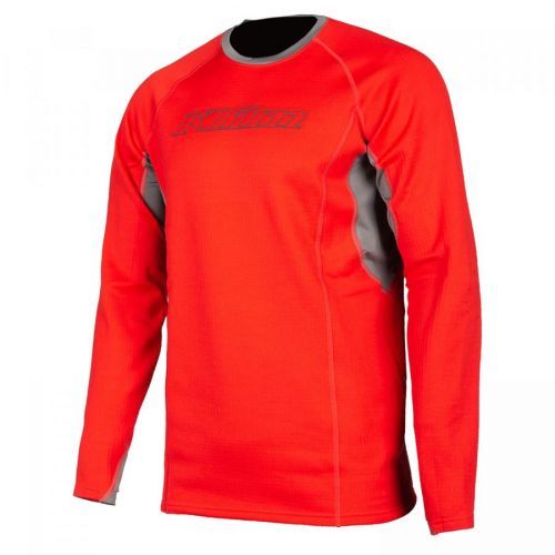 Klim Agressor Shirt 3.0 High Risk Red - Castlerock Gray S
