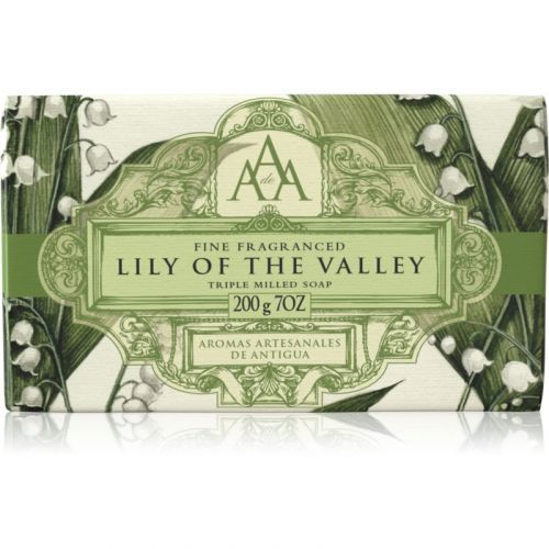 The Somerset Toiletry Co. Aromas Artesanales de Antigua Triple Milled Soap Bar Soap Lily of the valley 200 g