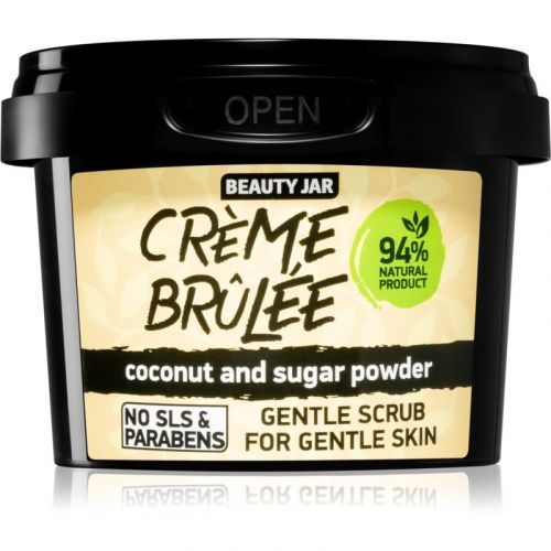 Beauty Jar Crème Brûlée Gentle Scrub for Face 120 g