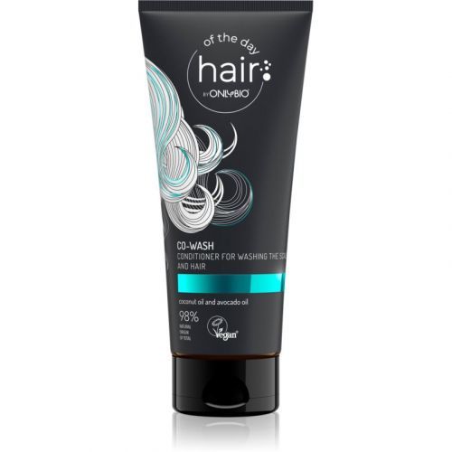OnlyBio Hair Of The Day Cleansing Conditioner for Unruly, Wavy, and Curly Hair 200 ml