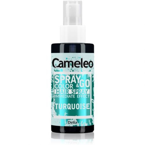 Delia Cosmetics Cameleo Spray & Go Coloring Hairspray Shade Turquoise 150 ml