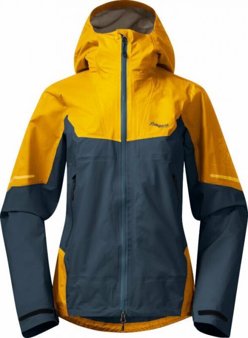 Bergans Outdoor Jacket Senja 3L W Jacket Orion Blue/Light Golden Yellow S