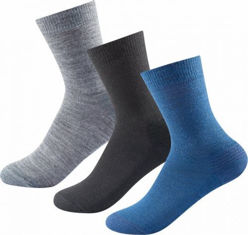 Devold Socks Daily Merino Medium Sock 3 Pack Indigo Mix 36-40