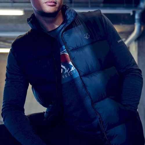 Black Padded Gilet