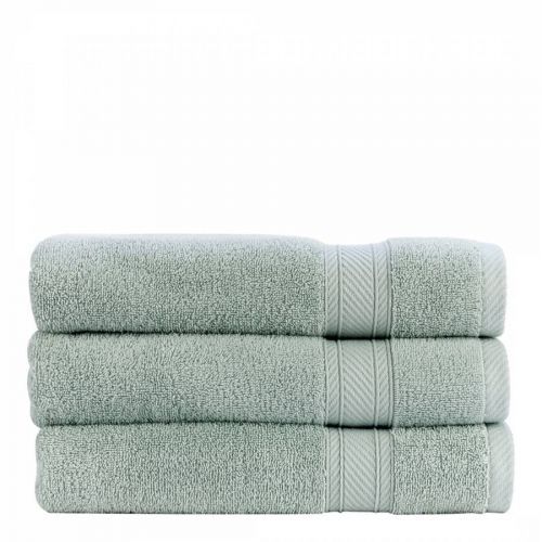 Serenity Pair of Hand Towels Duck Egg