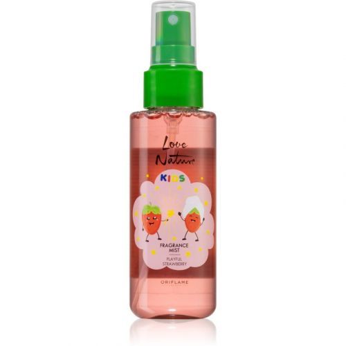 Oriflame Love Nature Kids Playful Strawberry Refreshing Body Spray With Aromas Of Strawberries for Kids 100 ml