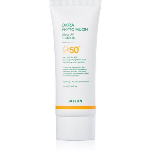 Jayjun Okra Phyto Mucin Protective Sun Cream SPF 50+ 100 ml
