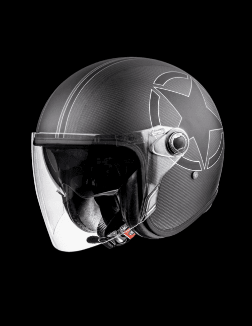 Premier Vangarde Star Carbon Jet Helmet XL