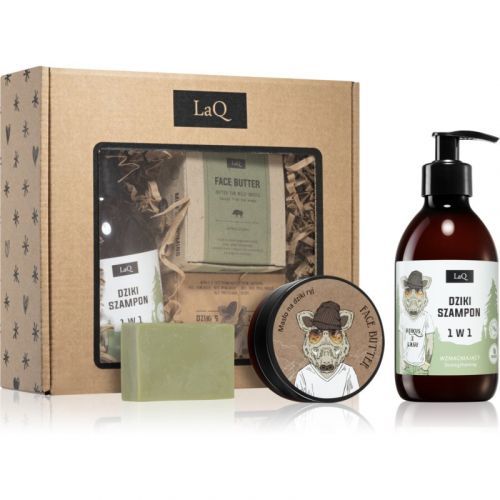 LaQ Boar From Forest Gift Set (for Face, Body and Hair)