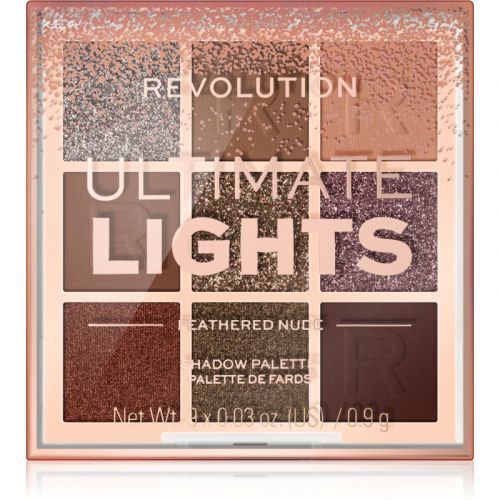 Makeup Revolution Ultimate Lights Eyeshadow Palette Shade Nude 8,1 g