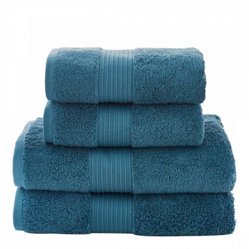 Bliss Pair of Hand Towelss Petrol