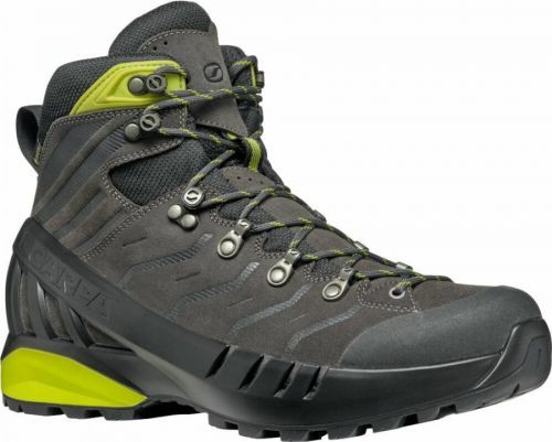 Scarpa Mens Outdoor Shoes Cyclone S GTX Shark/Lime 42