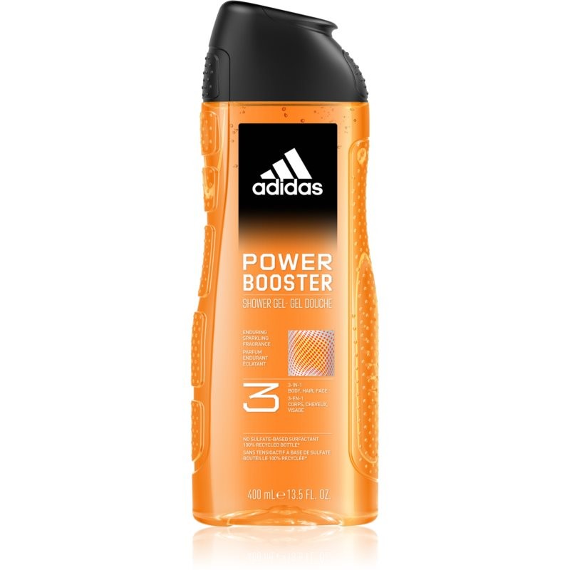 Adidas Power Booster Energising Shower Gel 3 in 1 400 ml