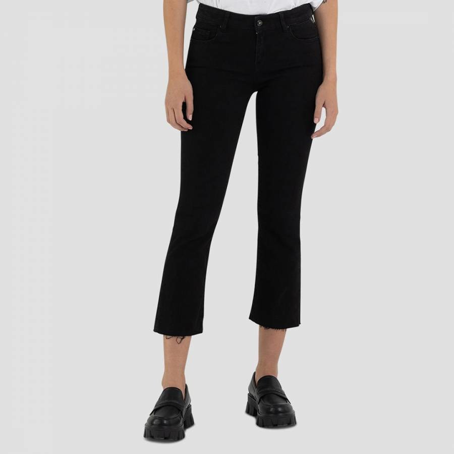 Black Faaby Flare Stretch Jeans