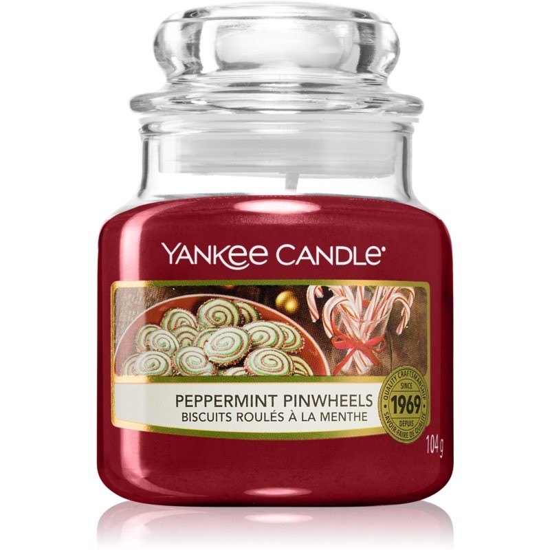 Yankee Candle Peppermint Pinwheels scented candle