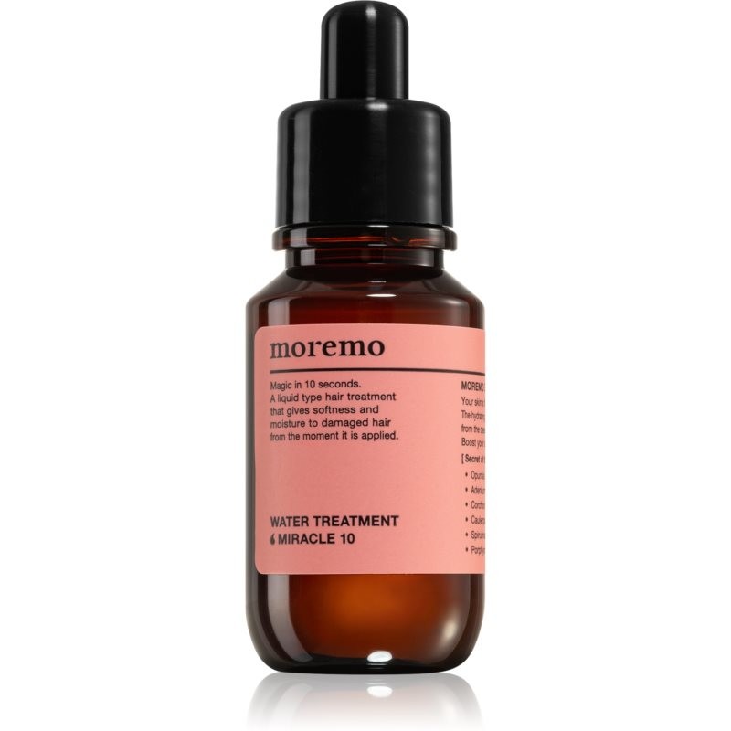 moremo Water Treatment Miracle 10 Intense Regenerating Serum For Damaged And Fragile Hair 30 ml