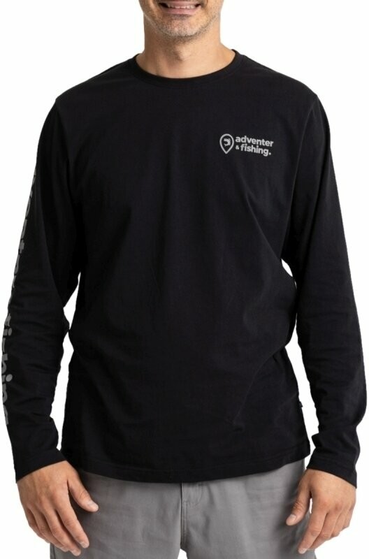 Adventer & fishing T-Shirt Dozlen Long Sleeve Black S