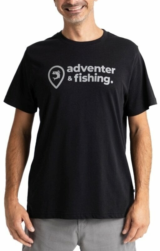 Adventer & fishing T-Shirt Zeglon Short Sleeve Black M