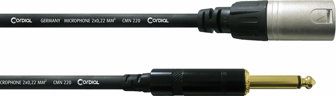 Cordial CCM 10 MP Black 10 m