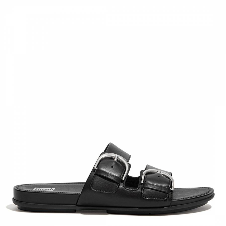 Black Gracie Slide Sandals