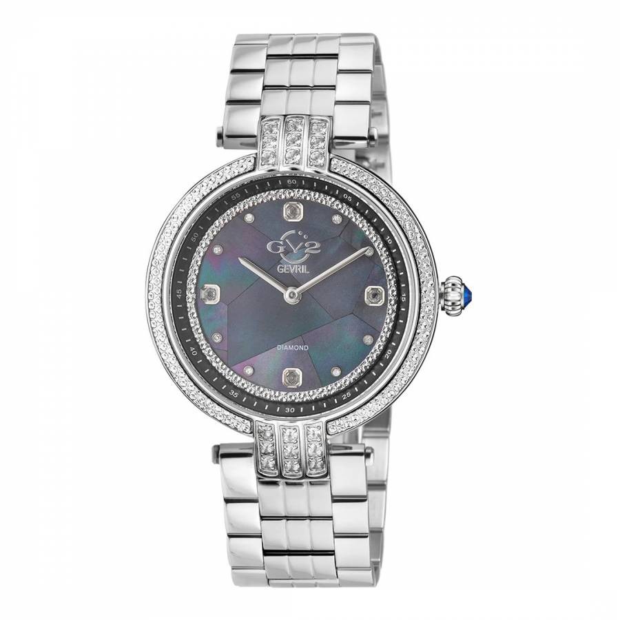 Women's Silver/Black Matera Watch 36mm