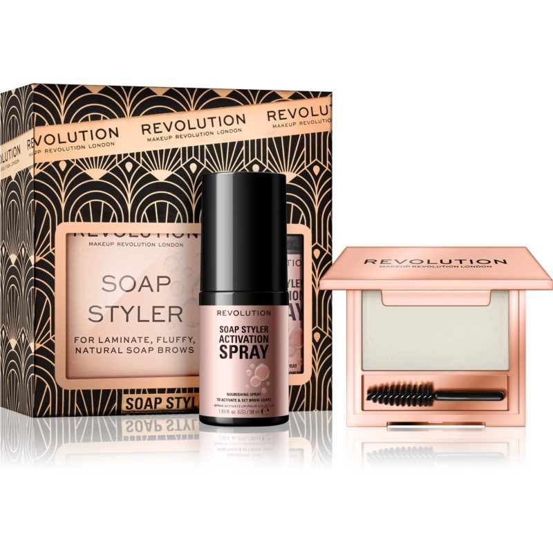 Makeup Revolution Soap Styler Eyebrow Kit Transparent (gift edition) Shade